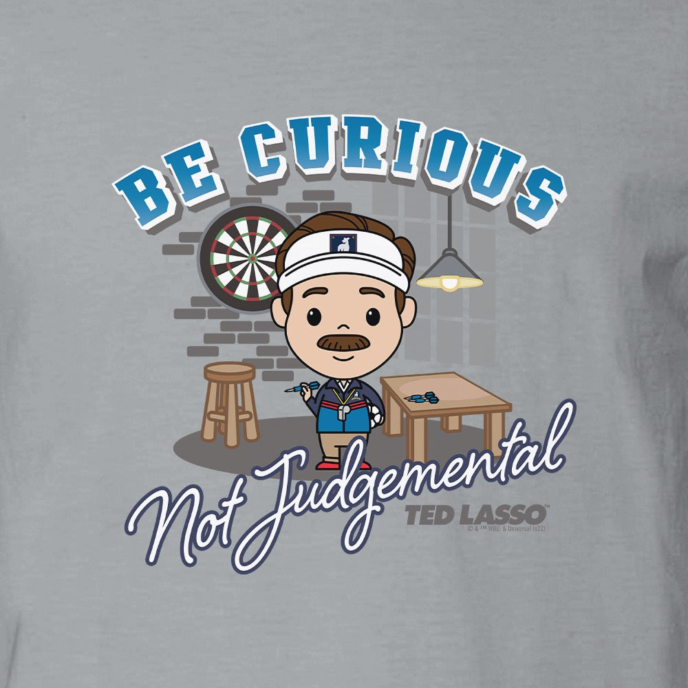 Ted Lasso Be Curious Not Judgmental Adult Short Sleeve T-Shirt