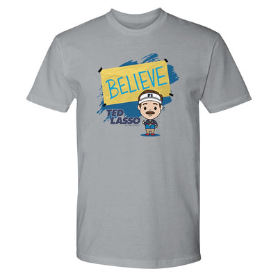 Ted Lasso Believe Chibi Adult Short Sleeve T-Shirt