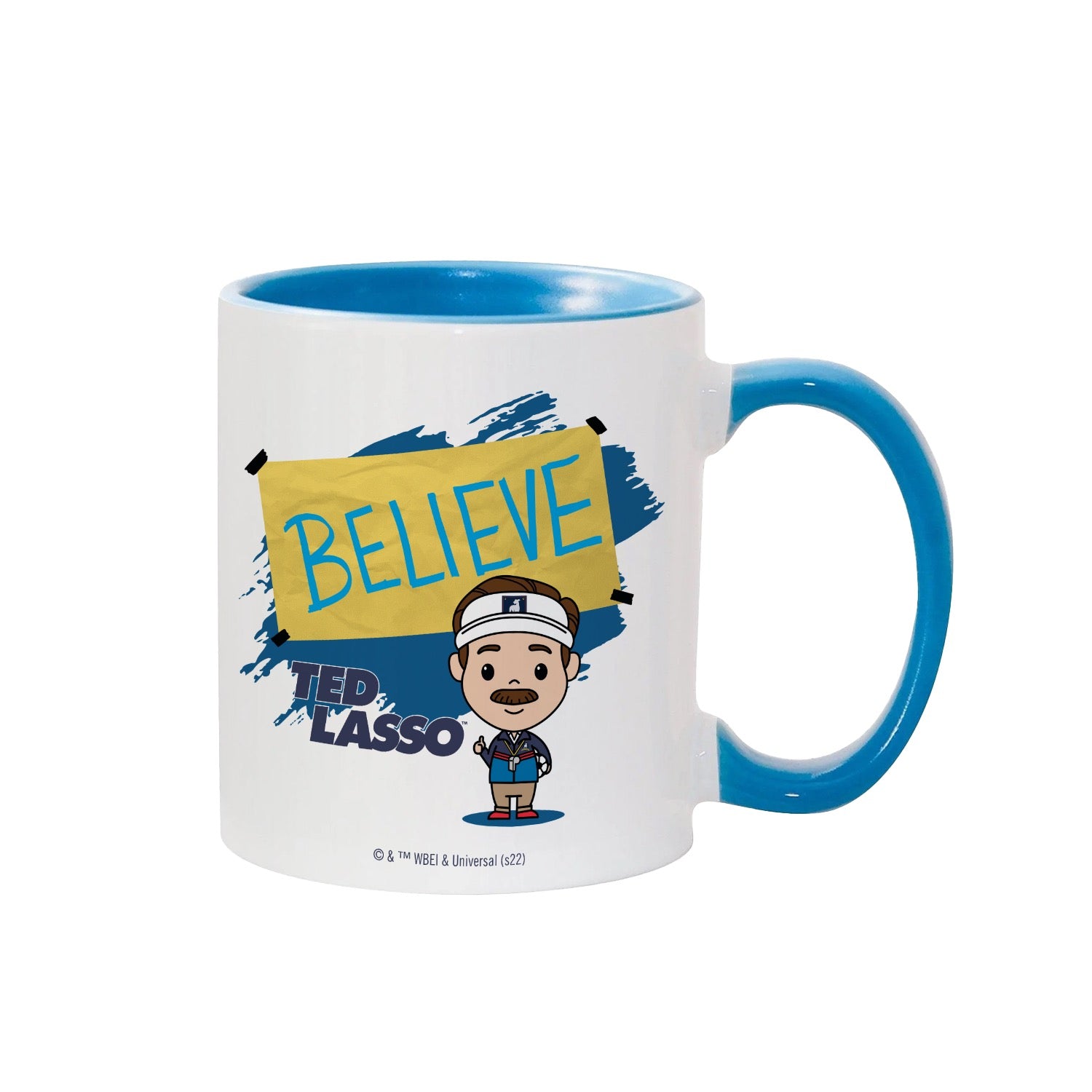 Ted Lasso Believe Chibi Two-Tone Mug