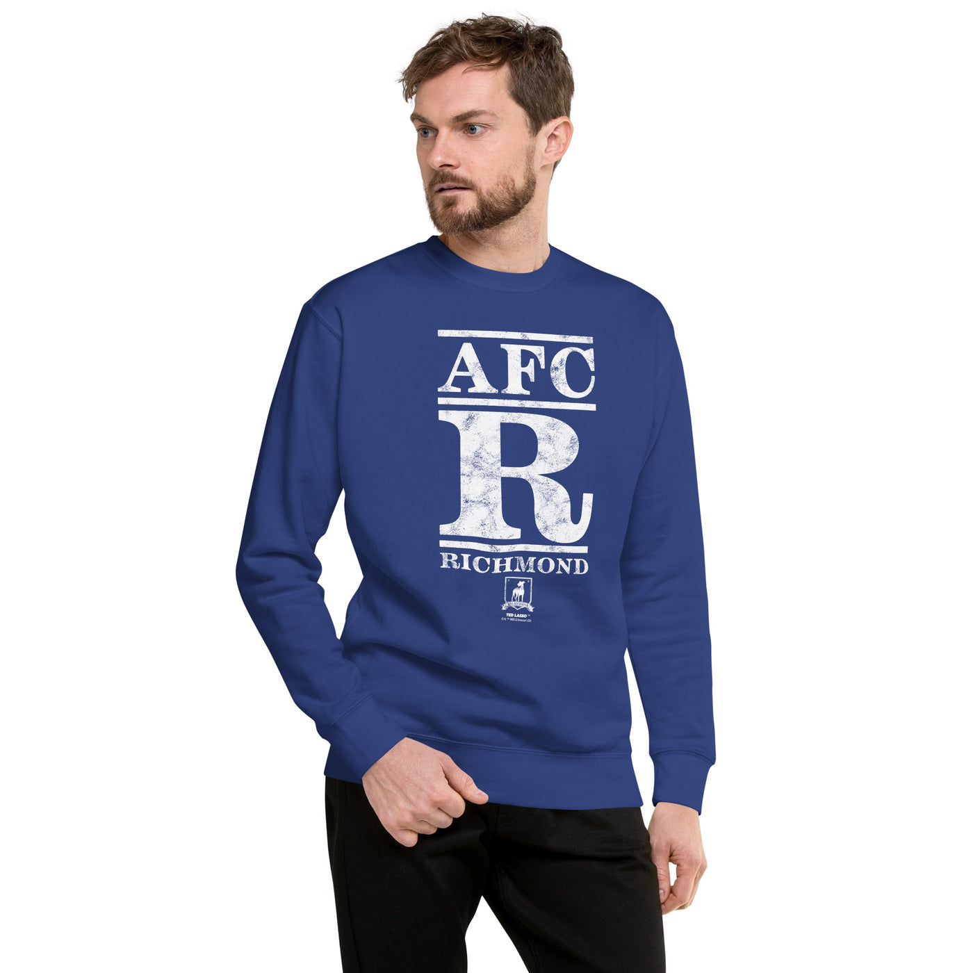 Ted Lasso A.F.C. Richmond Big R Fleece Crewneck Sweatshirt