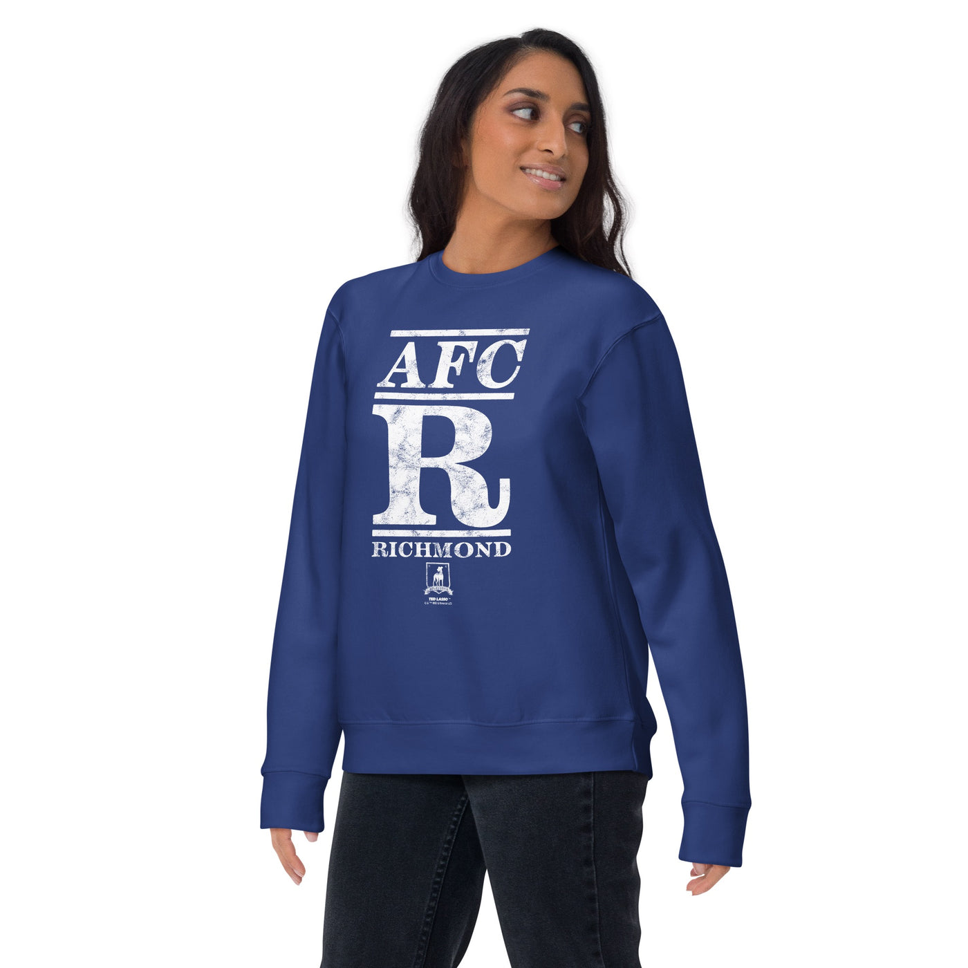 Ted Lasso A.F.C. Richmond Big R Fleece Crewneck Sweatshirt