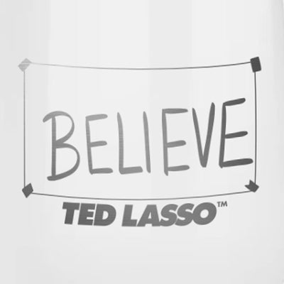 Ted Lasso Believe Laser Engraved Wine Tumbler with Straw