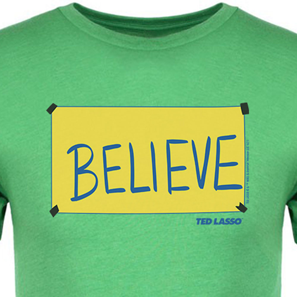 Ted Lasso Believe Sign Men's Tri-Blend T-Shirt