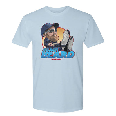 Ted Lasso Coach Beard Bobblehead Adult Short Sleeve T-Shirt