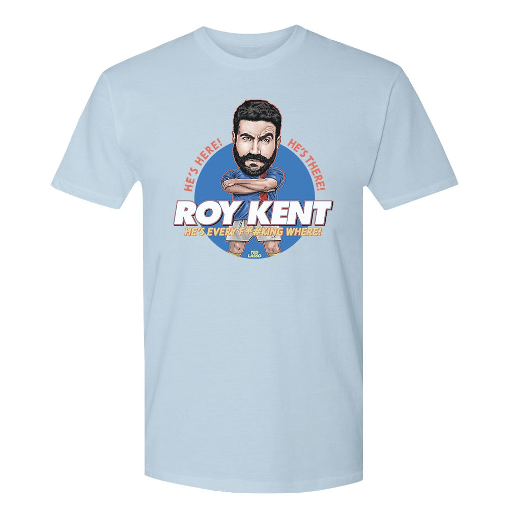 Ted Lasso Bobblehead Adult Short Sleeve T-Shirt