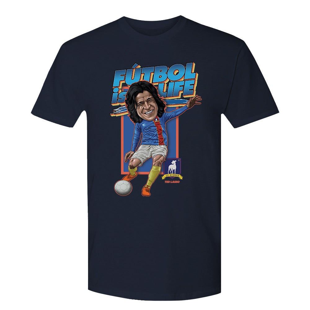 Ted Lasso Bobblehead Adult Short Sleeve T-Shirt