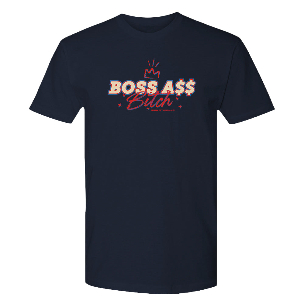 Ted Lasso Boss Ass Bitch Adult Short Sleeve T-Shirt