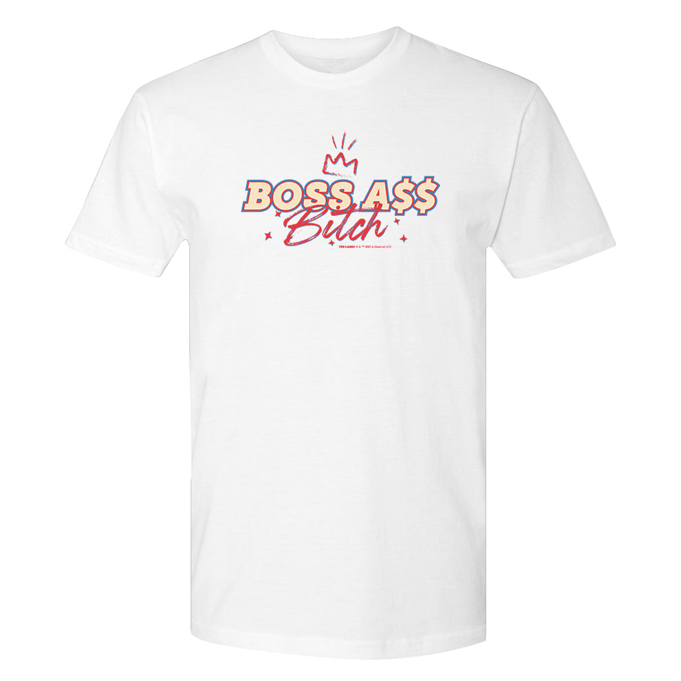 Ted Lasso Boss Ass Bitch Adult Short Sleeve T-Shirt
