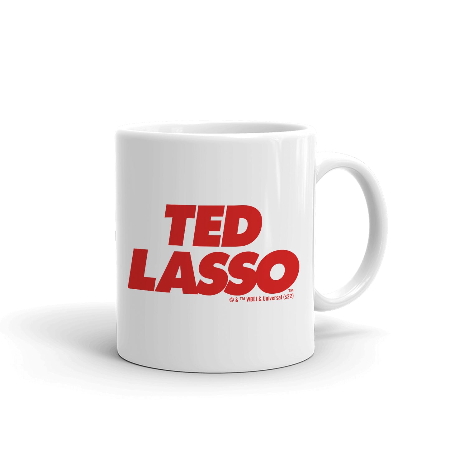 Ted Lasso Boss Ass Bitch White Mug