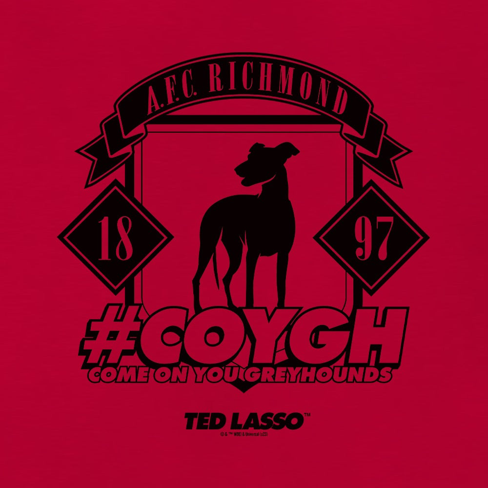 Ted Lasso Come On You Greyhounds Adult Short Sleeve T-Shirt