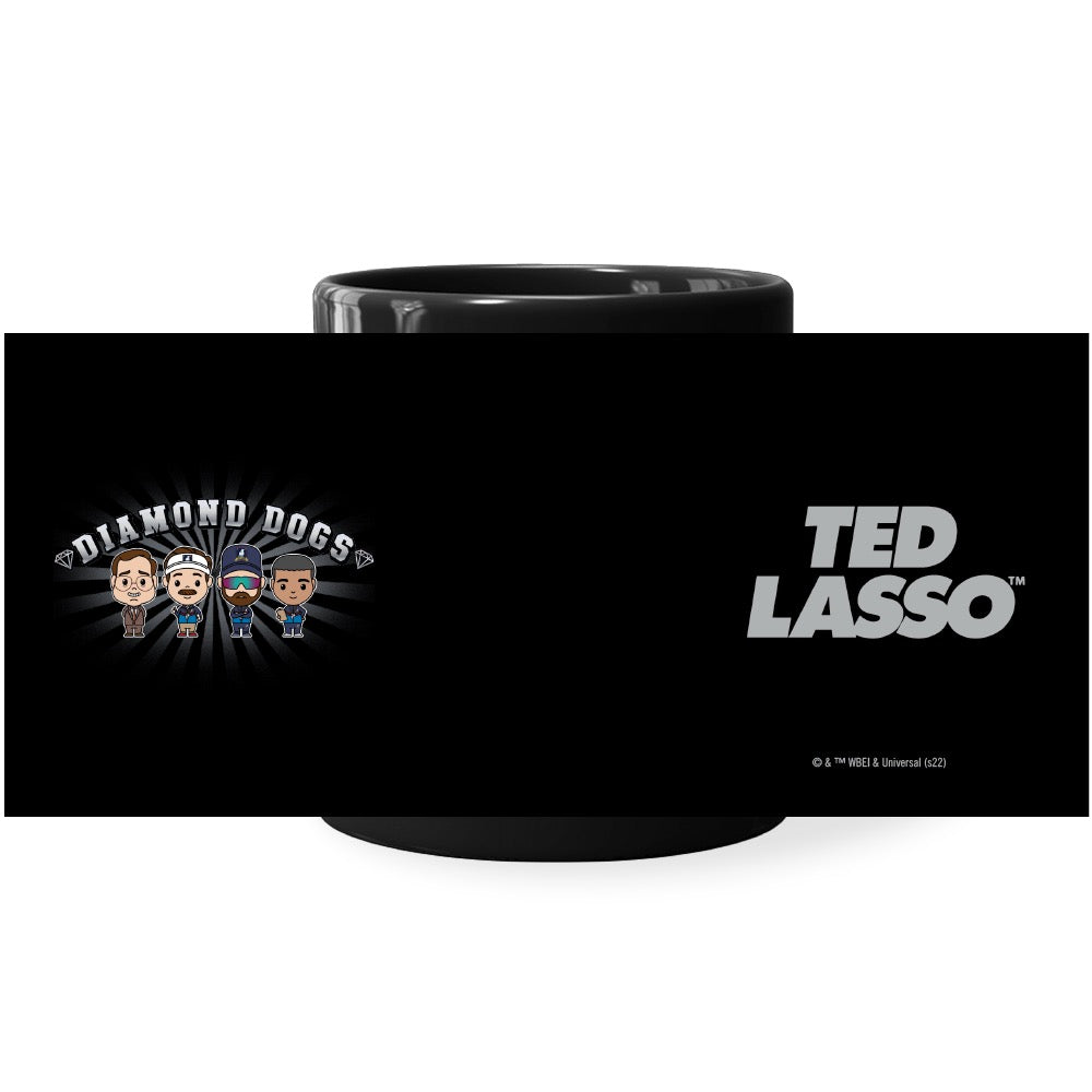 Ted Lasso Diamond Dogs Black Mug