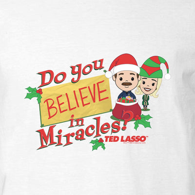 Ted Lasso Do You Believe in Miracles? Adult Short Sleeve T-Shirt