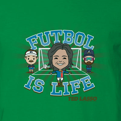 Ted Lasso Futbol is Live Adult Short Sleeve T-Shirt