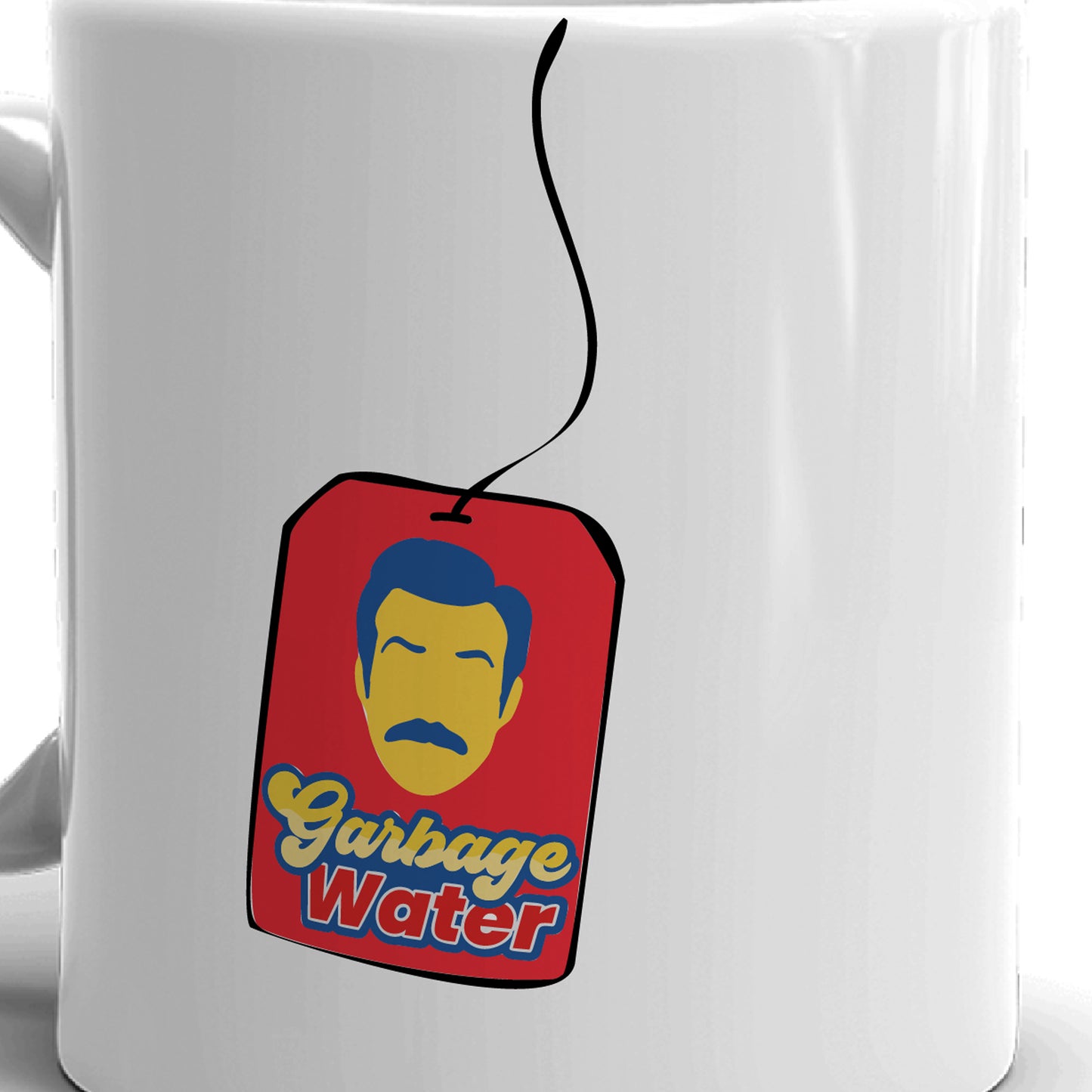 Ted Lasso Garbage Water White Mug