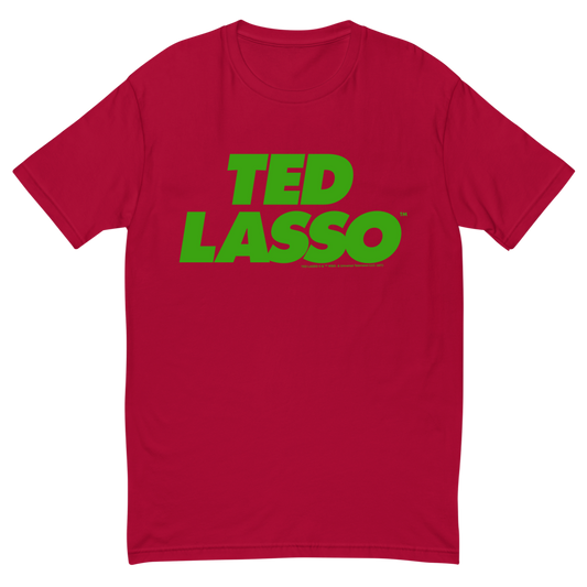 Ted Lasso Green Logo Holiday Adult Short Sleeve T-Shirt