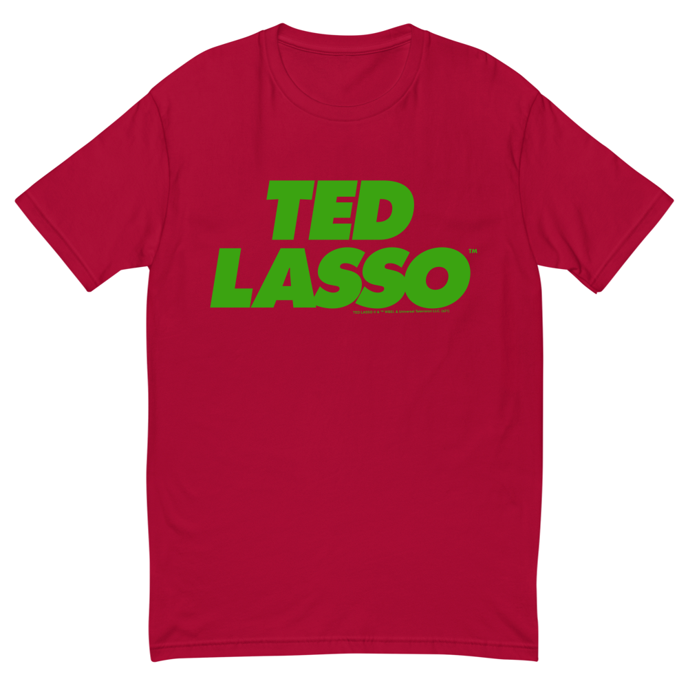 Ted Lasso Green Logo Holiday Adult Short Sleeve T-Shirt