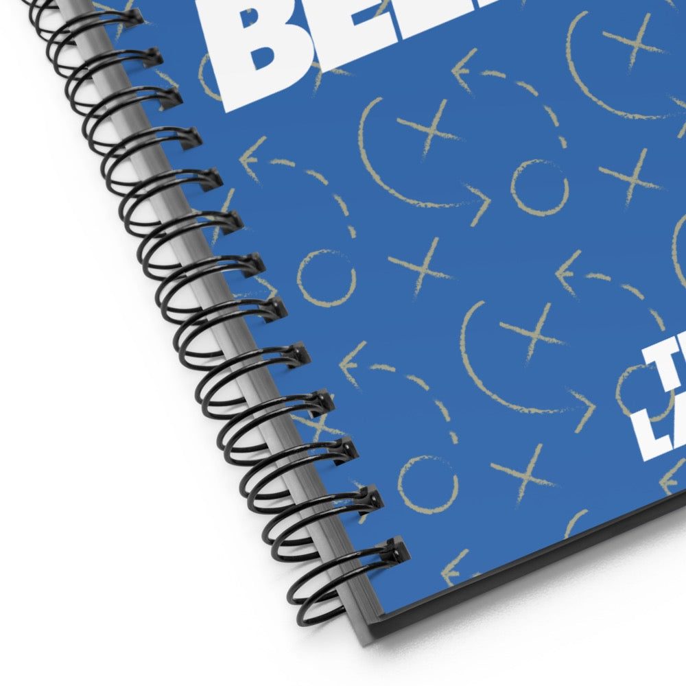 Ted Lasso I Believe in Believe Spiral Notebook