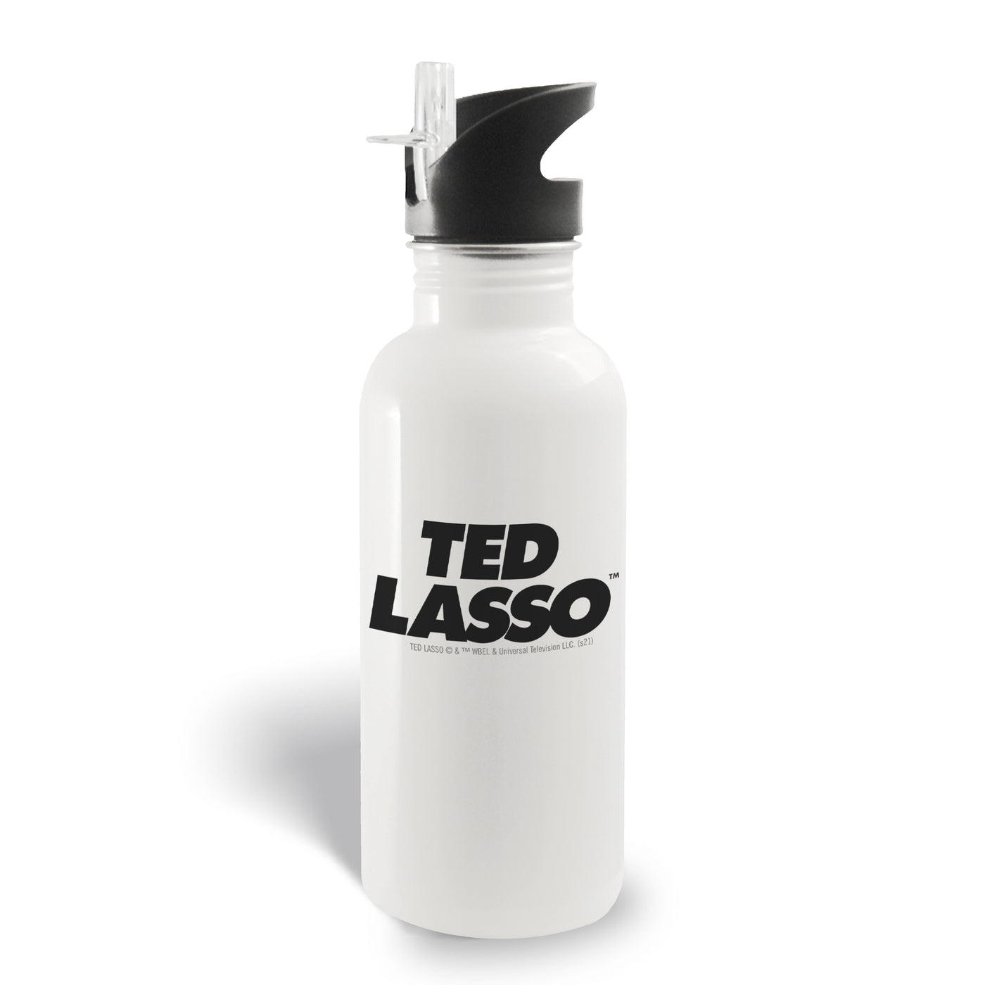 Ted Lasso Logo 20 oz Screw Top Water Bottle with Straw