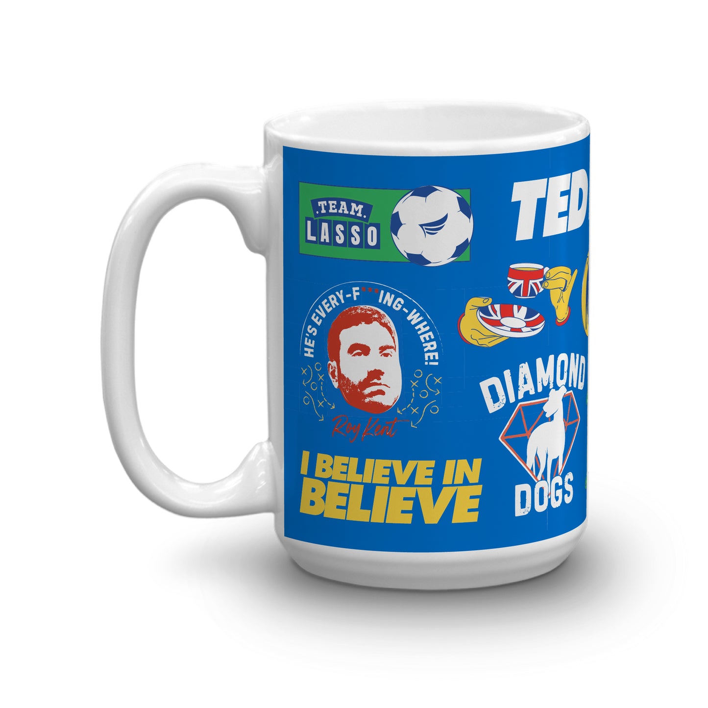 Ted Lasso Mashup White Mug