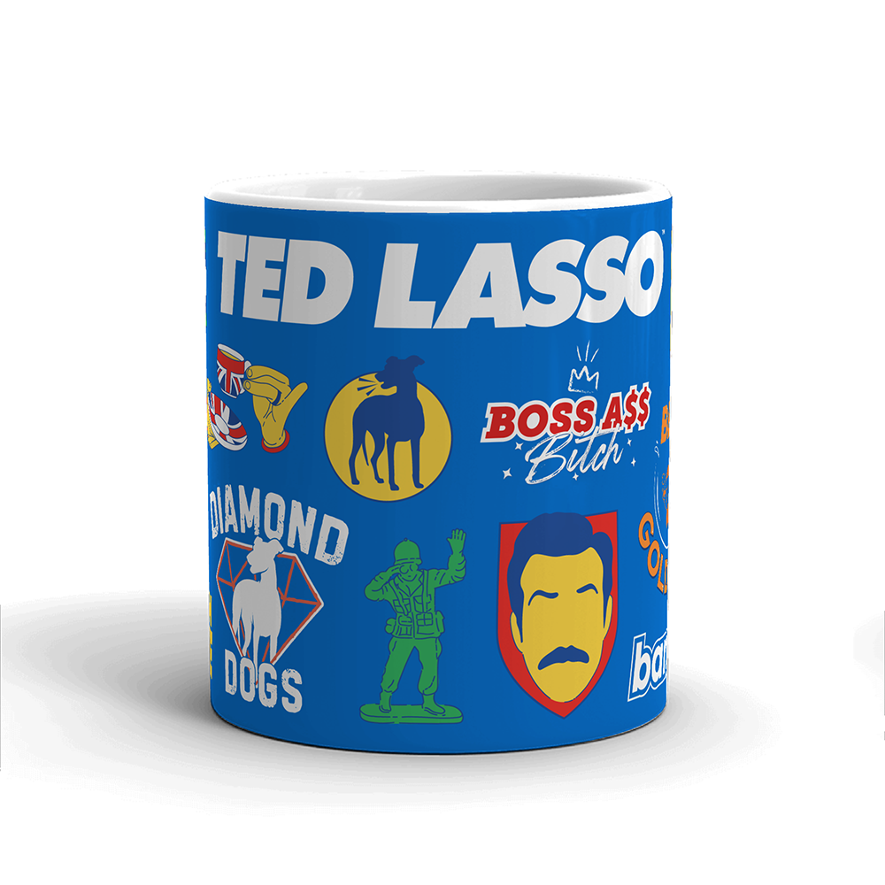 Ted Lasso Mashup White Mug