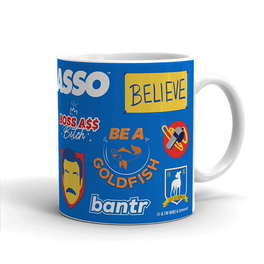 Ted Lasso Mashup White Mug