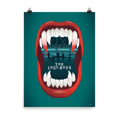 The Lost Boys Chompers Premium Satin Poster
