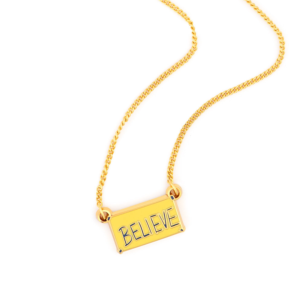 Ted Lasso Believe Pendant Necklace