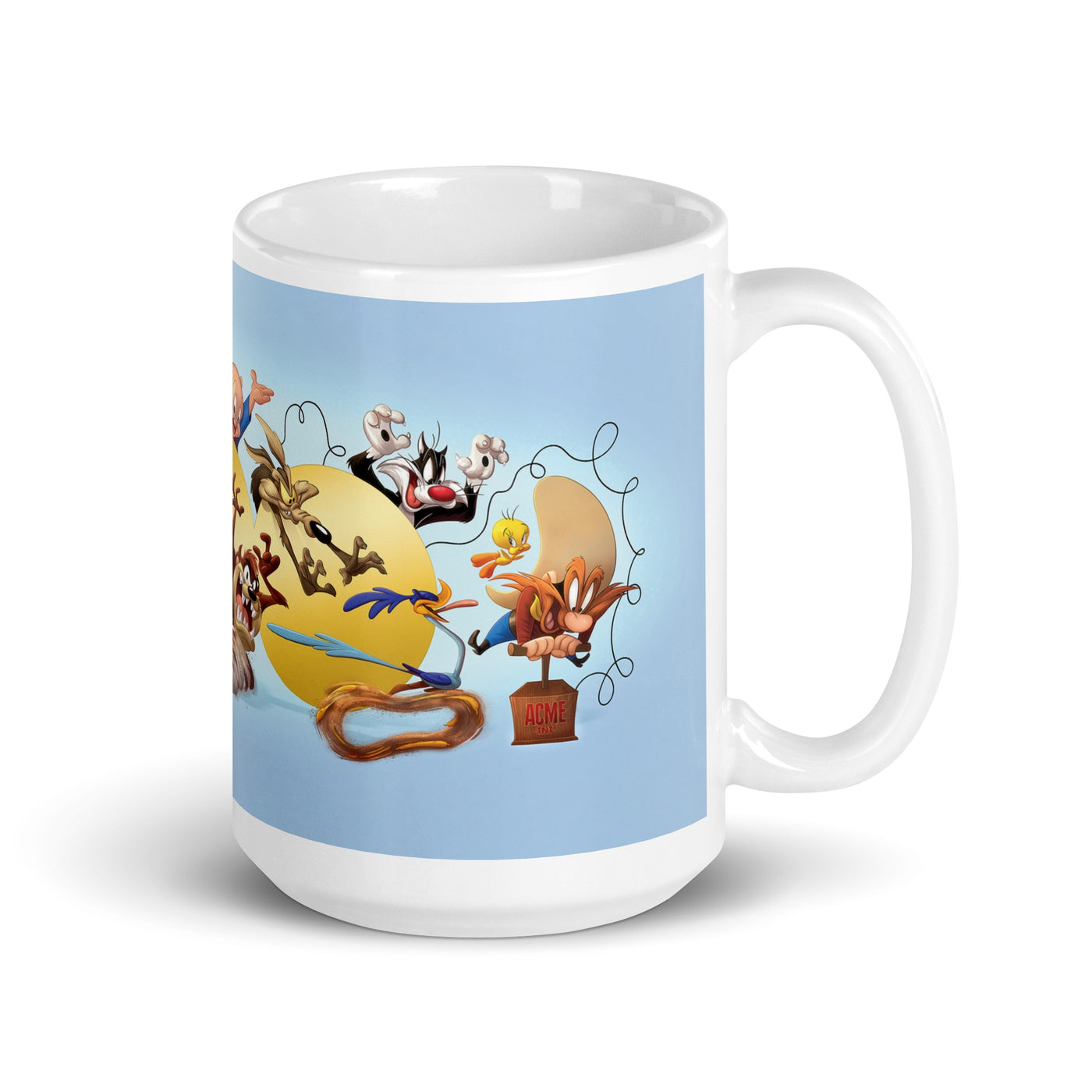 Exclusive WB 100 Gold Logo Looney Tunes Mug