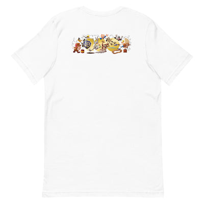 Exclusive WB 100 Gold Logo Looney Tunes Adult T-Shirt