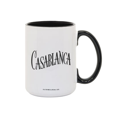 WB100 Casablanca Quotes Two-Tone Mug