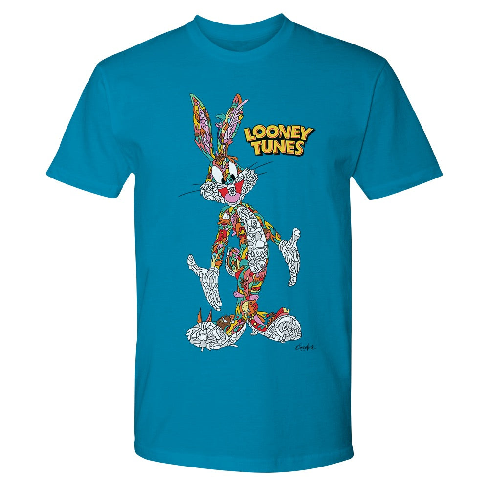 WB 100 Artist Series COCOLVU Bugs Bunny Adult T-Shirt