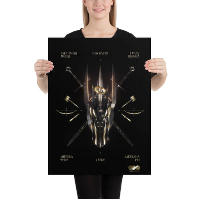 WB 100 Lord of The Rings Poster
