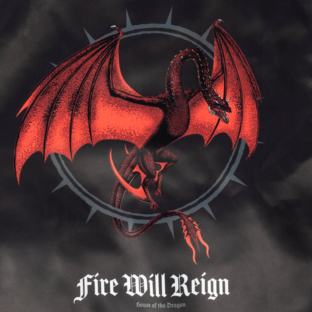 Exclusive House of the Dragon Fire Will Reign Bomber Jacket