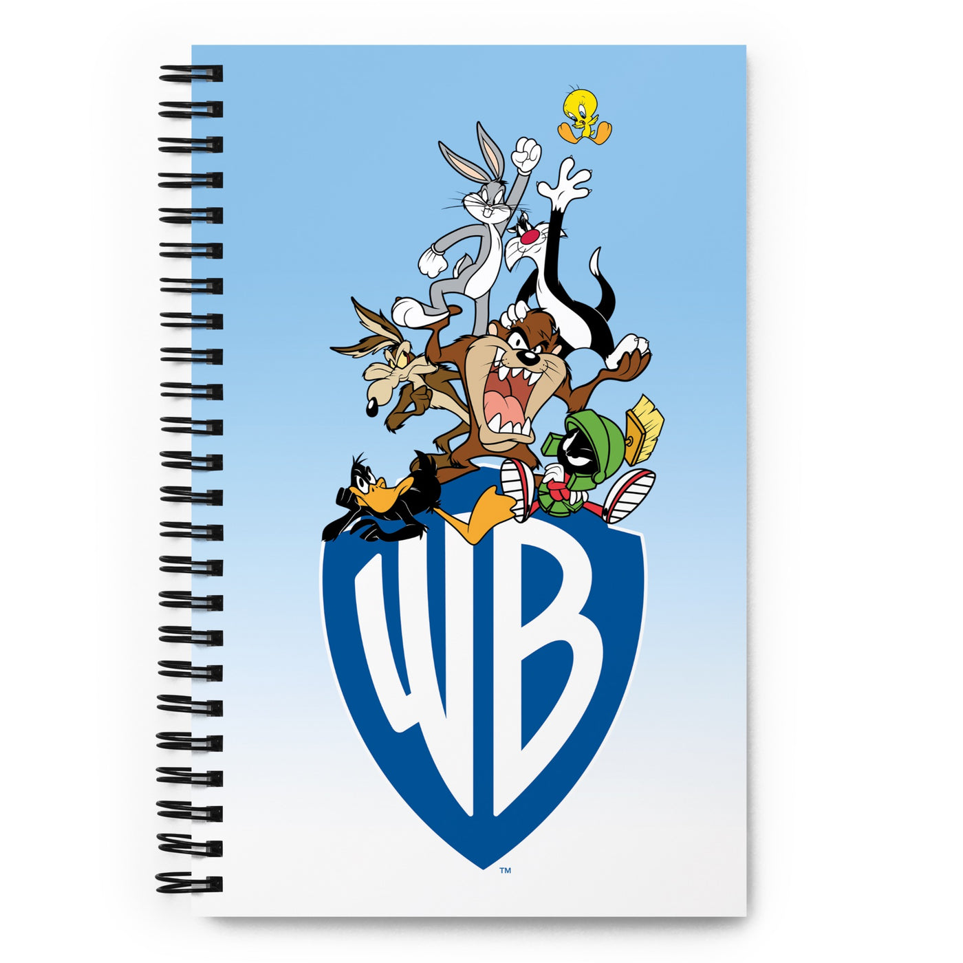 Exclusive WB 100 Warner Bros Shield Looney Tunes Spiral Notebook – Warner  Bros. Shop