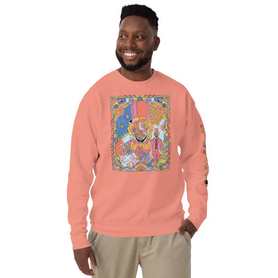 WB 100 Artist Series Raul Urias Willy Wonka and The Chocolate Factory Adult Sweatshirt