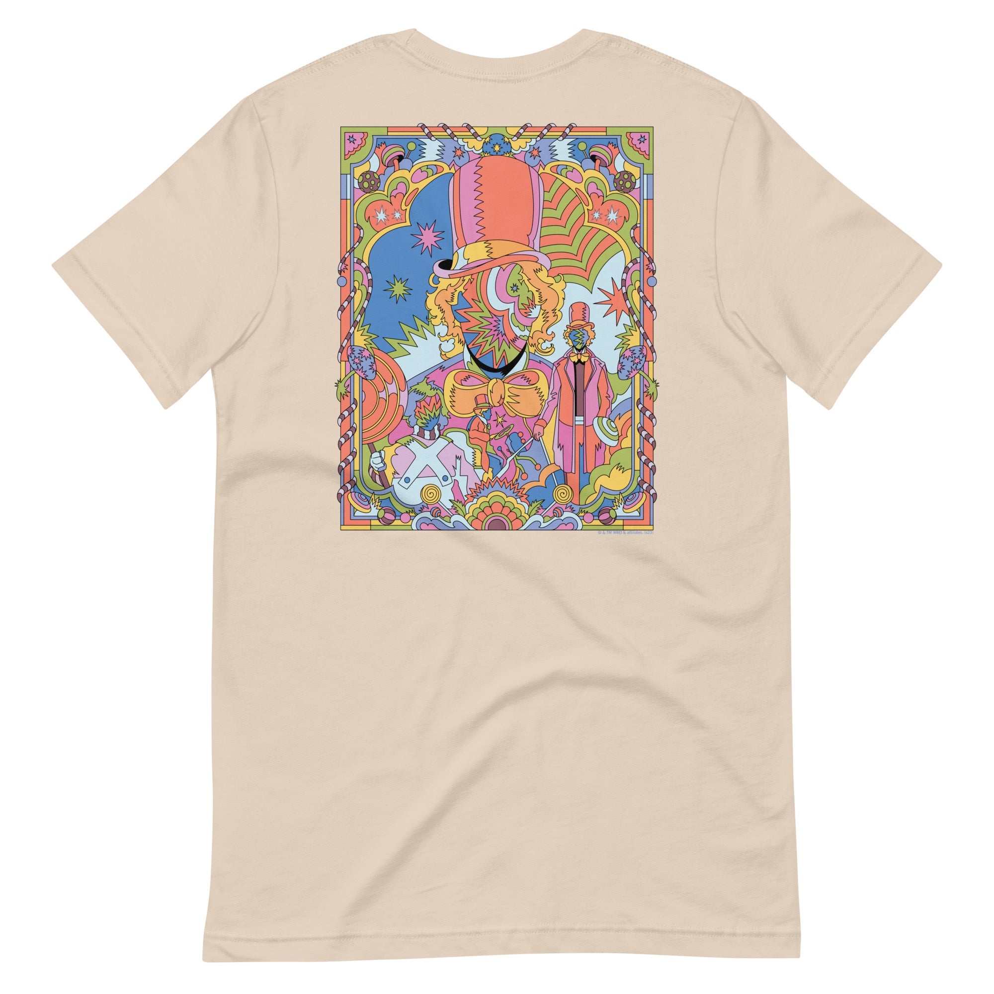 WB 100 Artist Series Raul Urias Willy Wonka & The Chocolate Factory Adult T-Shirt