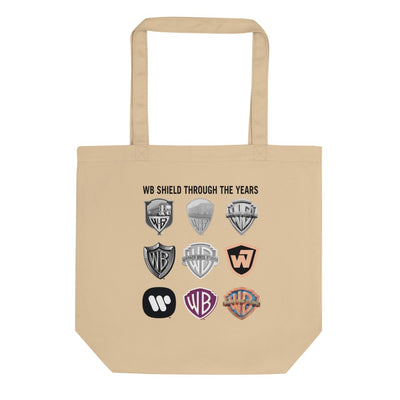 WB 100 Shields Throughout the Years Eco Tote Bag