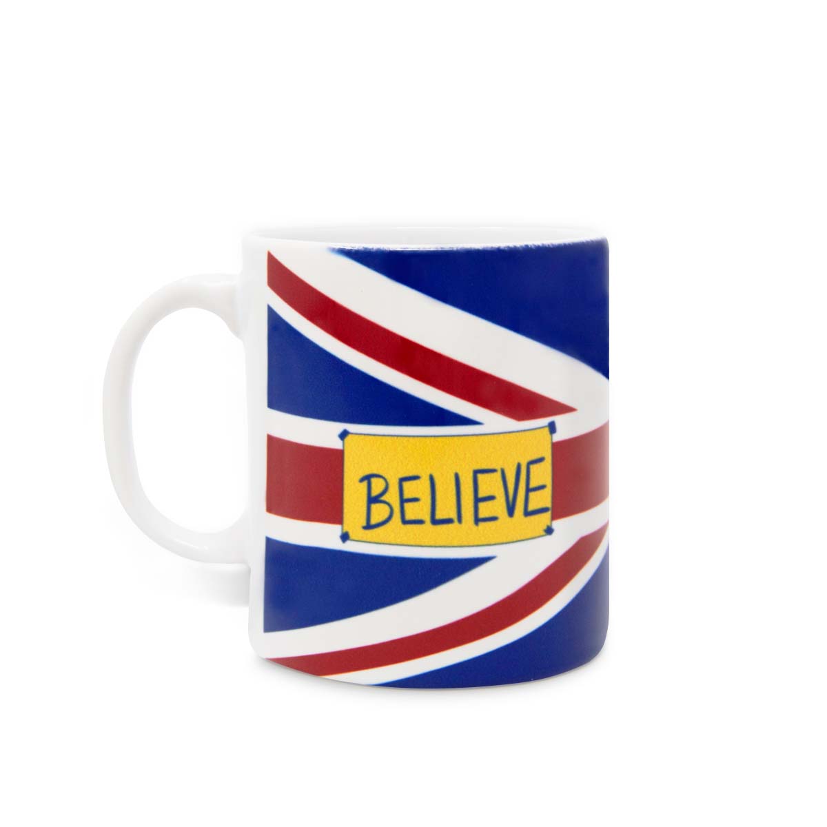 Ted Lasso Believe Union Jack Mug