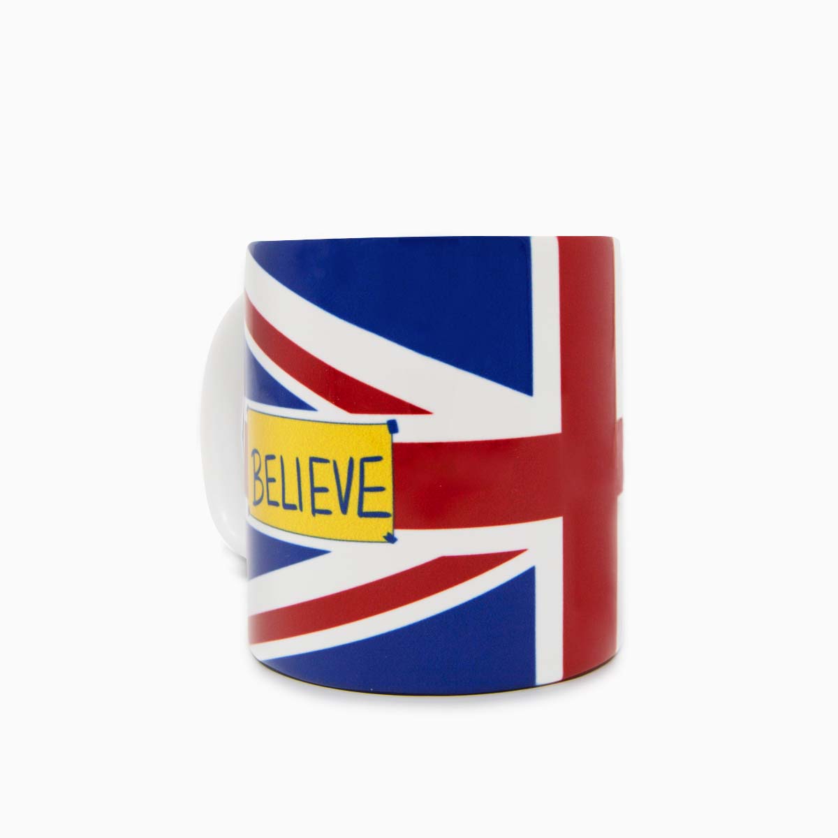 Ted Lasso Believe Union Jack Mug