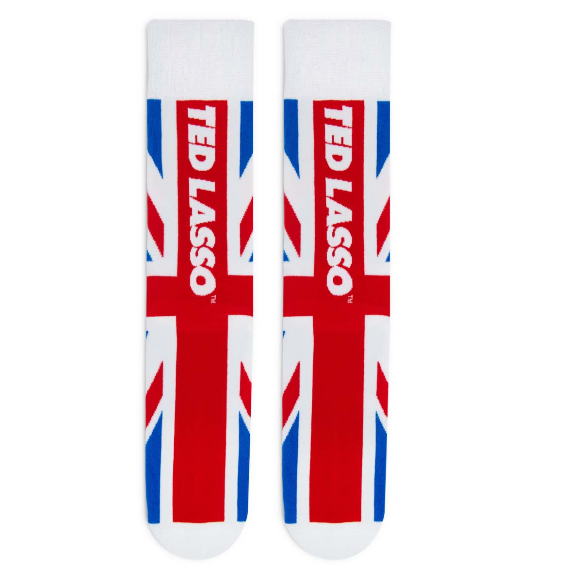 Ted Lasso Union Jack Knit Socks