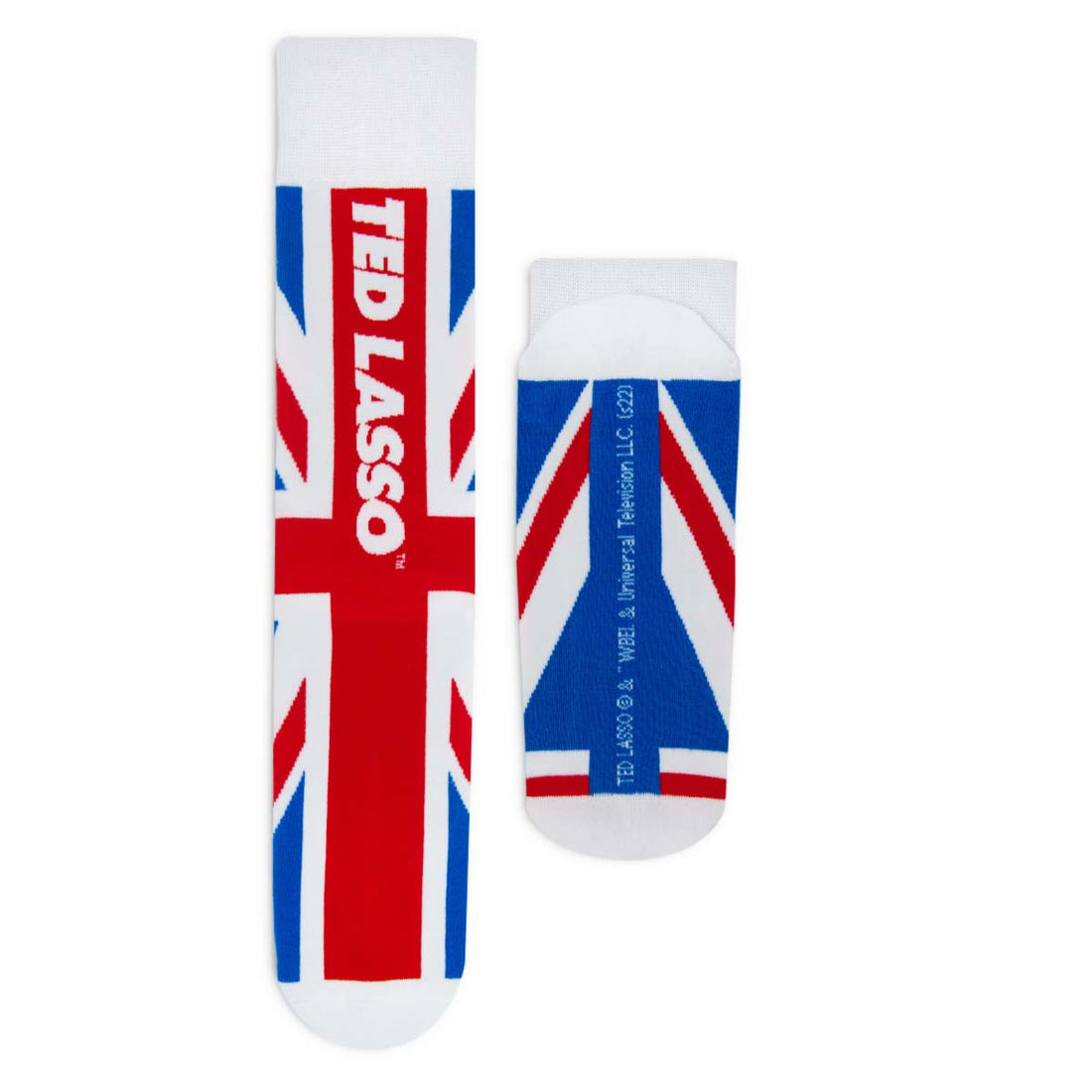 Ted Lasso Union Jack Knit Socks