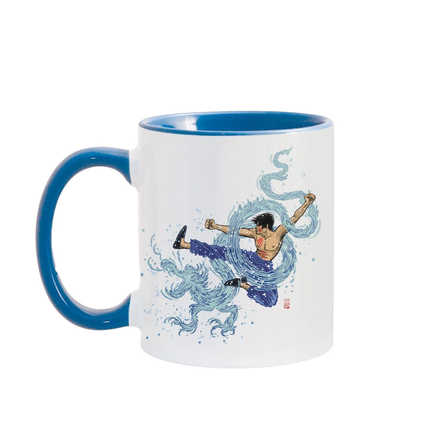 WB 100 Artist Series Yuko Shimizu Enter the Dragon Two-Tone Mug