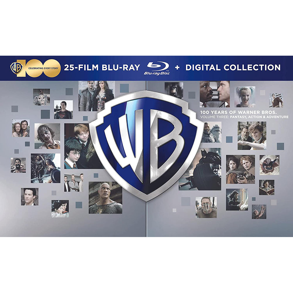 WB 100th 25-Film Collection: Volume Three - Fantasy, Action & Adventure (Blu-ray + Digital)