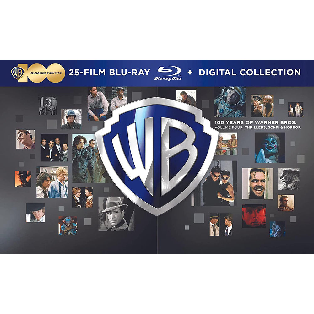 WB 100th 25-Film Collection: Volume Four - Thrillers, Sci-Fi & Horror (Blu-ray + Digital)