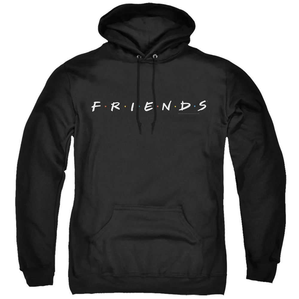Friends Logo Adult Pull Over Hoodie