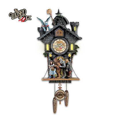 WIZARD OF OZ Cuckoo Clock With Lights, Motion And Sound