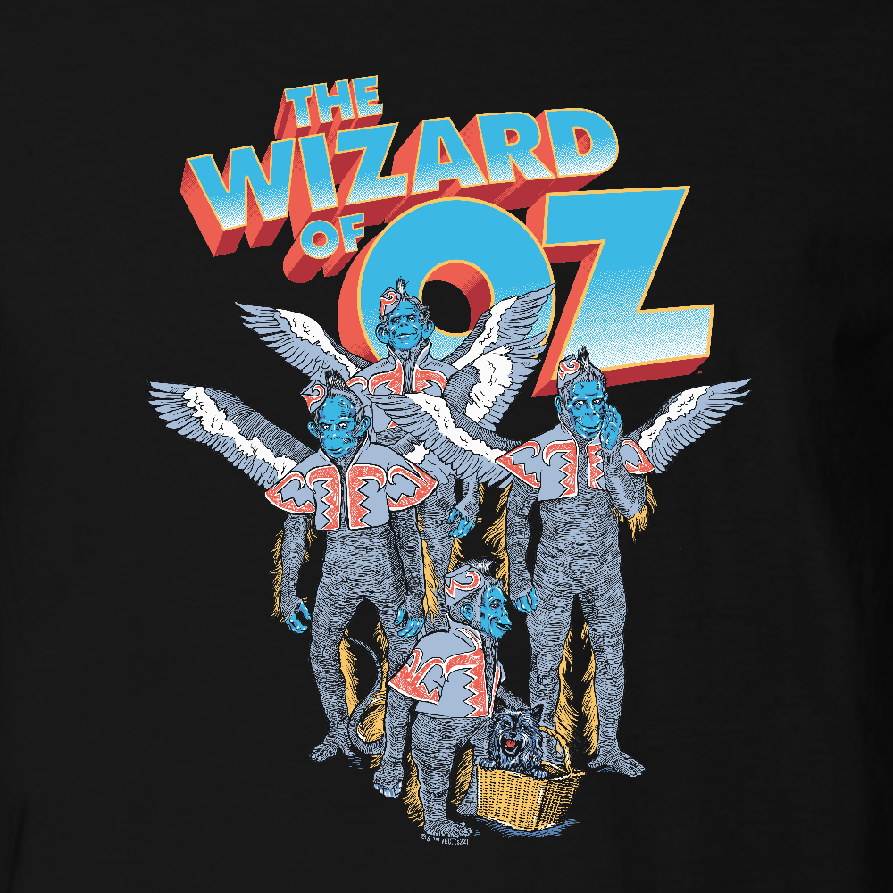 The Wizard of Oz Winged Monkey's Adult Short Sleeve T-Shirt