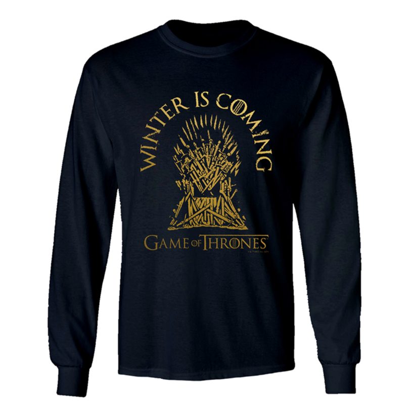 Game of Thrones Winter Is Coming Adult Long Sleeve T-Shirt