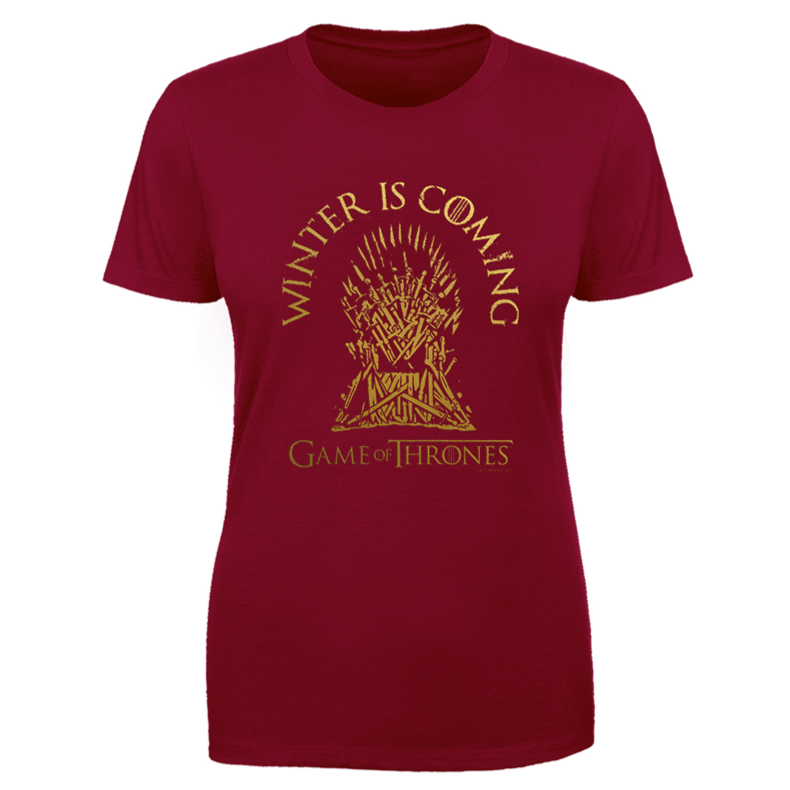 Game of Thrones Winter Is Coming Women's Short Sleeve T-Shirt