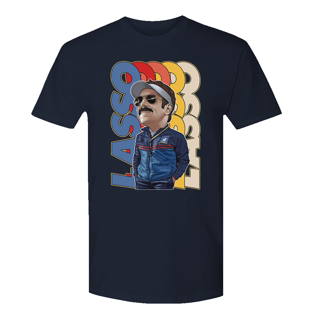 Ted Lasso Bobblehead Adult Short Sleeve T-Shirt
